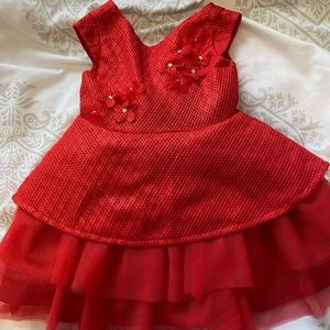 Red dress kids